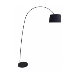 Podna lampa Costanza crna ZUMA LINE