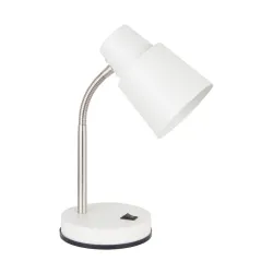 Stona lampa Szara 1xE27 bela ZUMA LINE