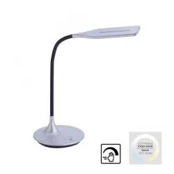 LED stona radna lampa sivo-crna JUST LIGHT