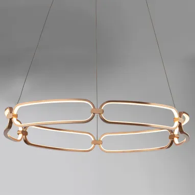 LED dimabilna visilica Colette rose gold SCHULLER