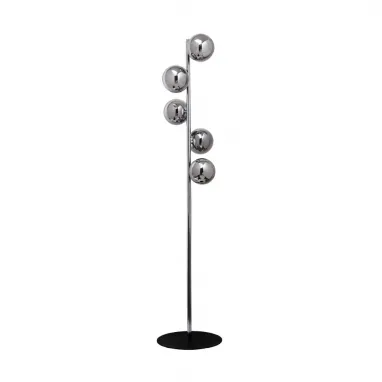 Podna lampa Luna crna 5xG9 ZUMA LINE